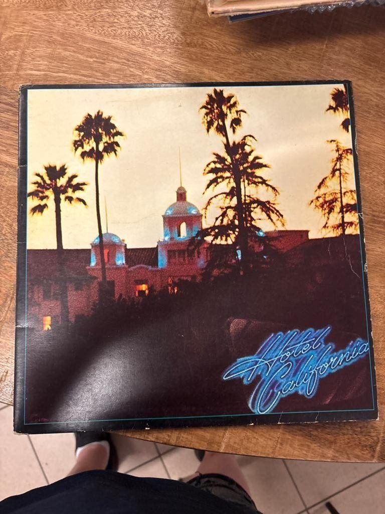 Eagles - Hotel California LP (1976), Ophalen of Verzenden, Gebruikt, 12 inch, LP