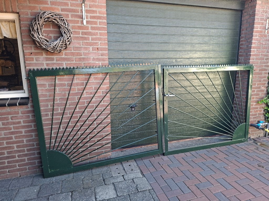 Poort, Tuin en Terras, Ophalen, Gebruikt, 150 tot 200 cm, IJzer