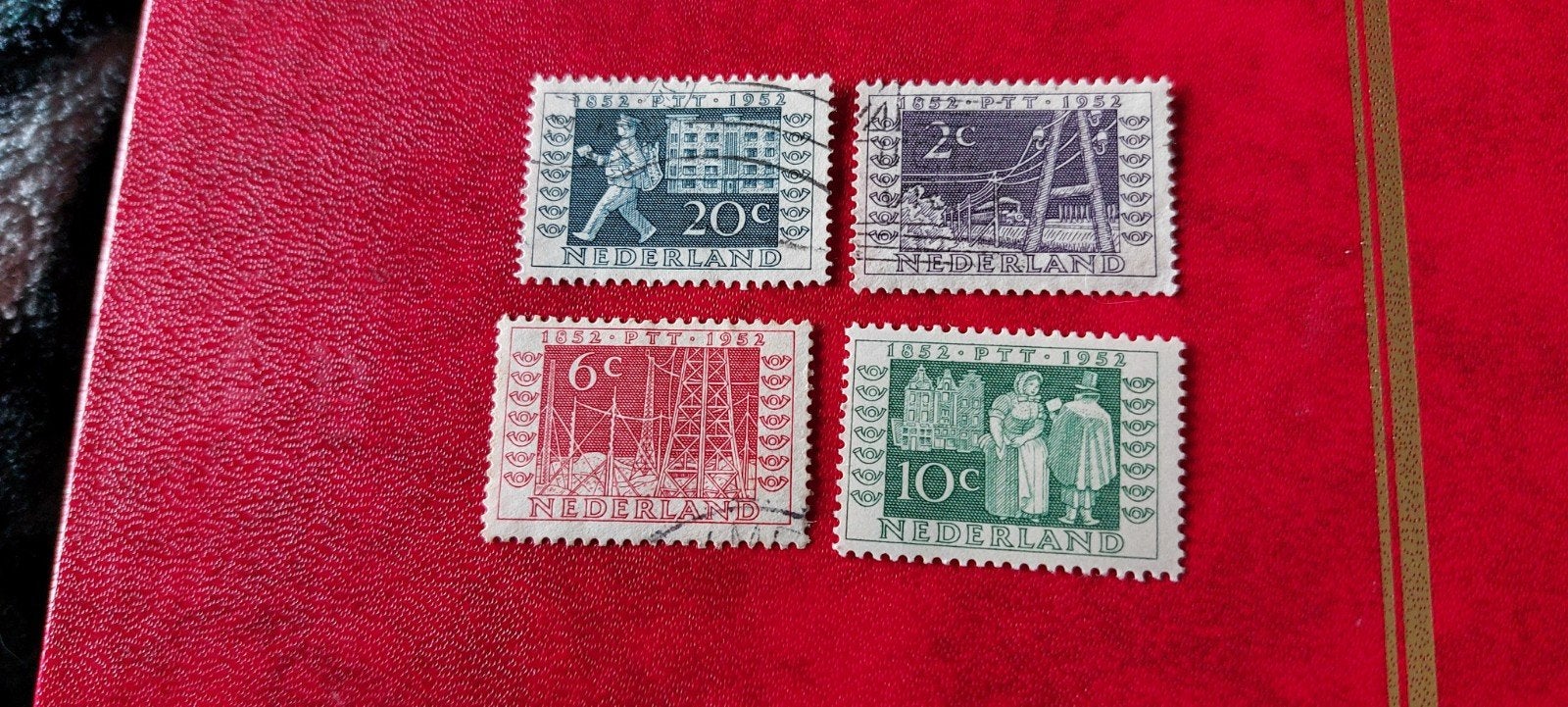 Nederland, Ophalen of Verzenden, Na 1940, Gestempeld