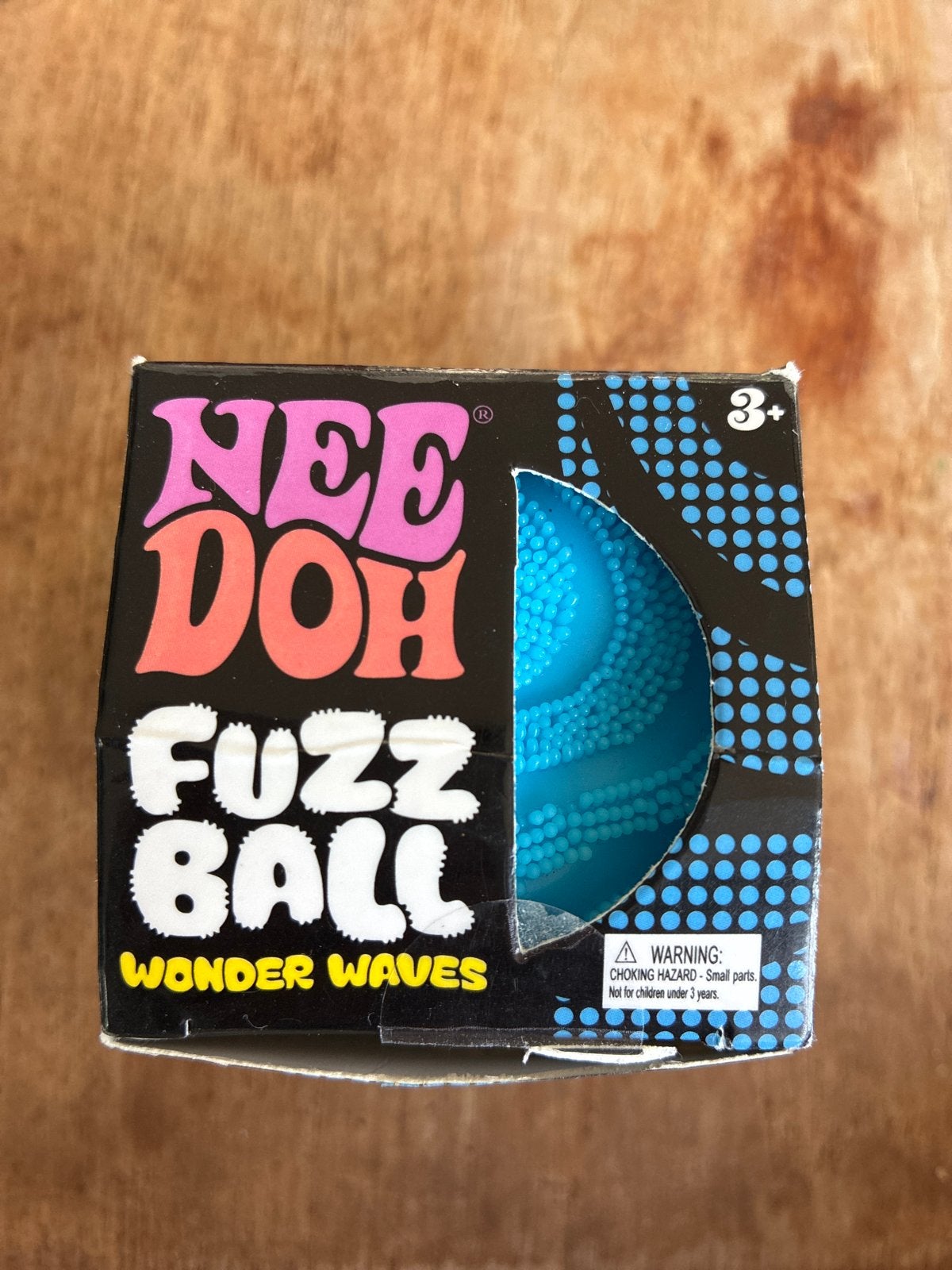 NeeDoh Fuzz Ball Wonder Waves - Stressbal nieuw, Ophalen of Verzenden, Nieuw, Jongen of Meisje