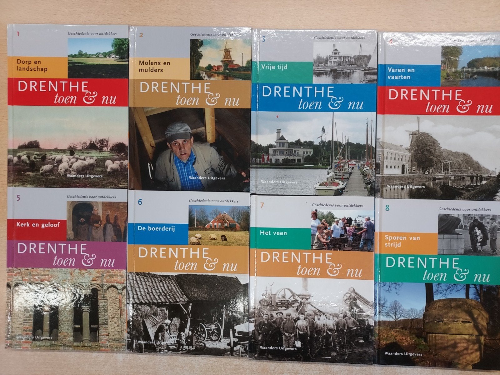 Drenthe toen en nu  € 2,50 per stuk, Boeken, Geschiedenis | Stad en Regio, Ophalen of Verzenden, Zo goed als nieuw