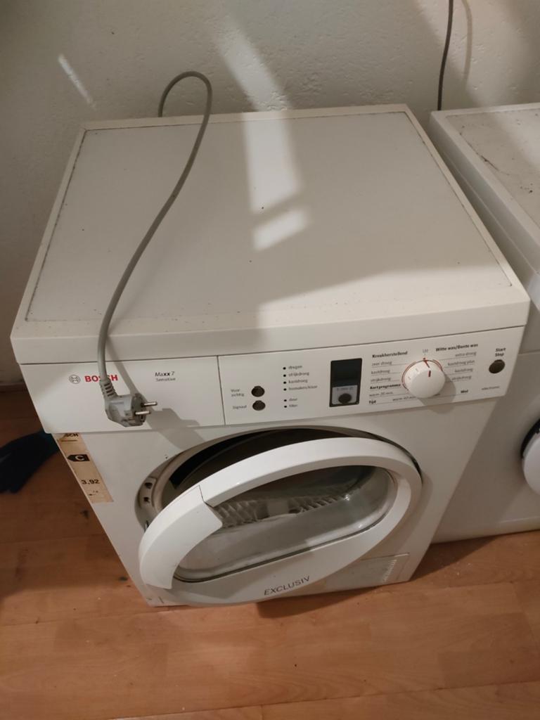 Bosch droger graag snel weg!, Ophalen, 6 tot 8 kg, Luchtafvoer, Anti-kreukfase
