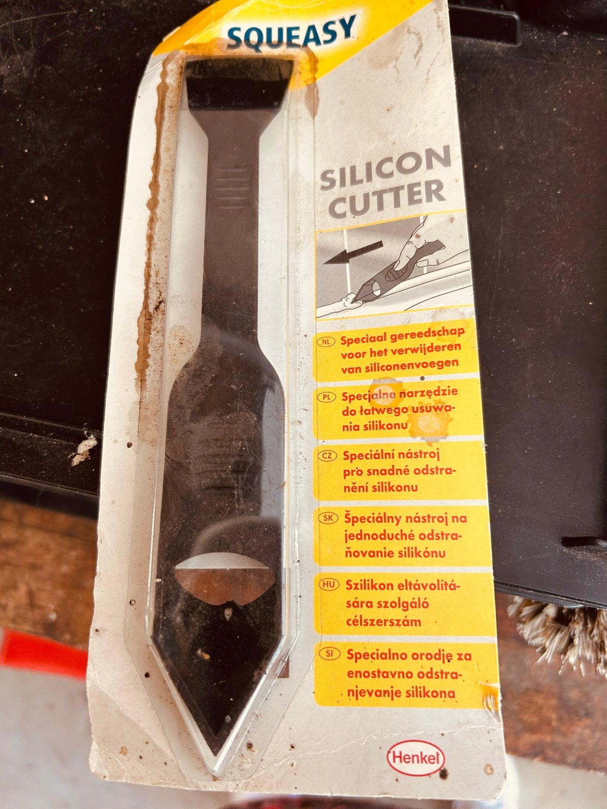 Squeasy Silicon Cutter - Kitverwijderaar, Ophalen of Verzenden, Nieuw, Snijgereedschap, Overige merken