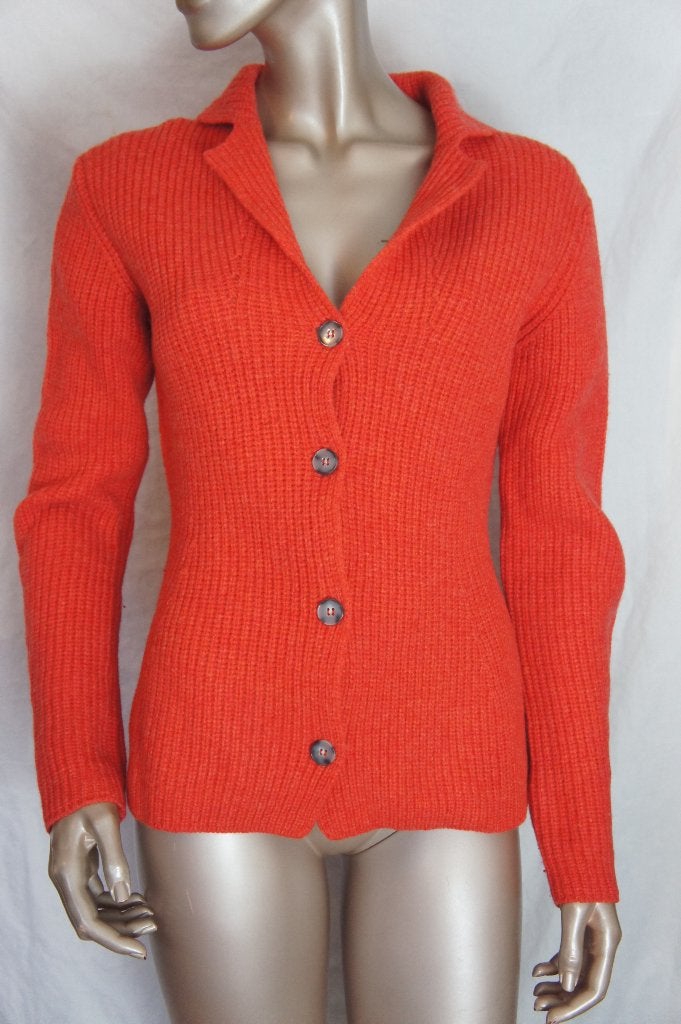 Z.HINCHLIFFE of DENBY DALE vest mt 40 ( valt mt 36/38) WOOL, Maat 38/40 (M), -, -, Oranje