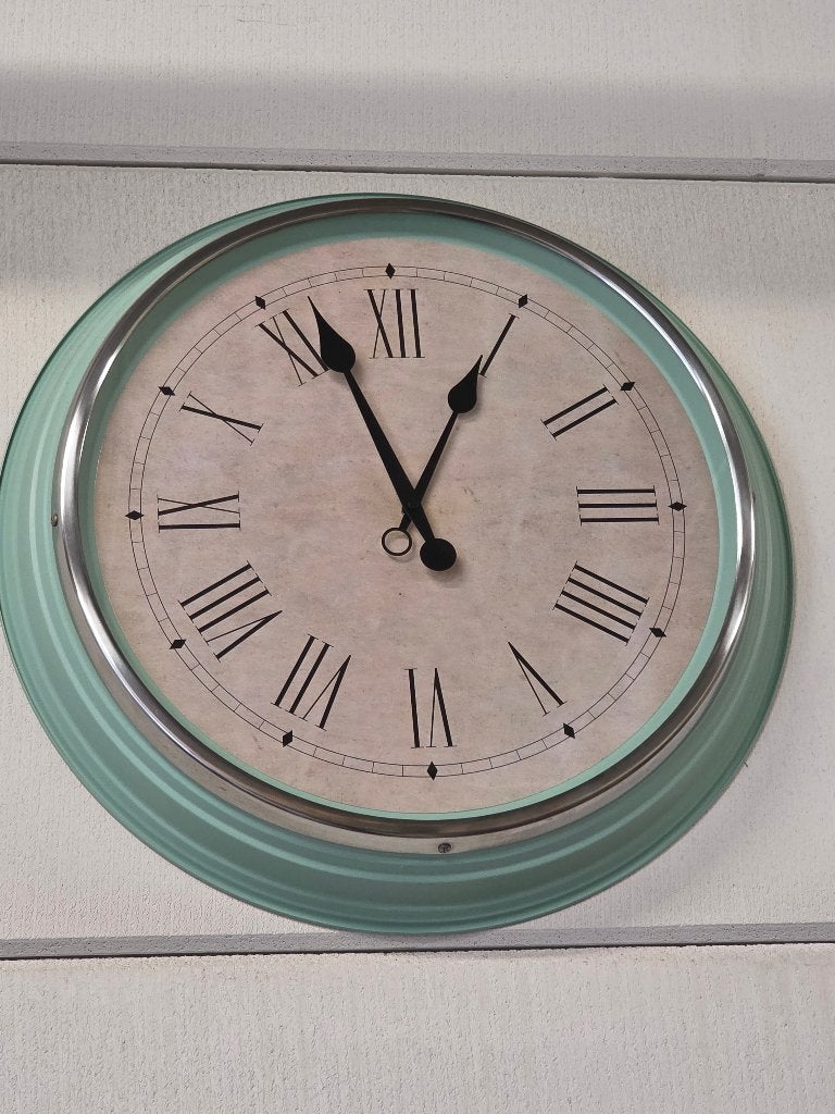 Klok, Ophalen, Analoog, Modern, Wandklok