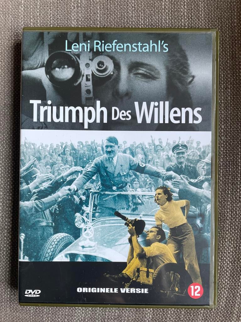 Triumph Des Willens dvd - Leni Riefenstahl's Originele Versi, Cd's en Dvd's, Vanaf 12 jaar, Ophalen of Verzenden, Zo goed als nieuw