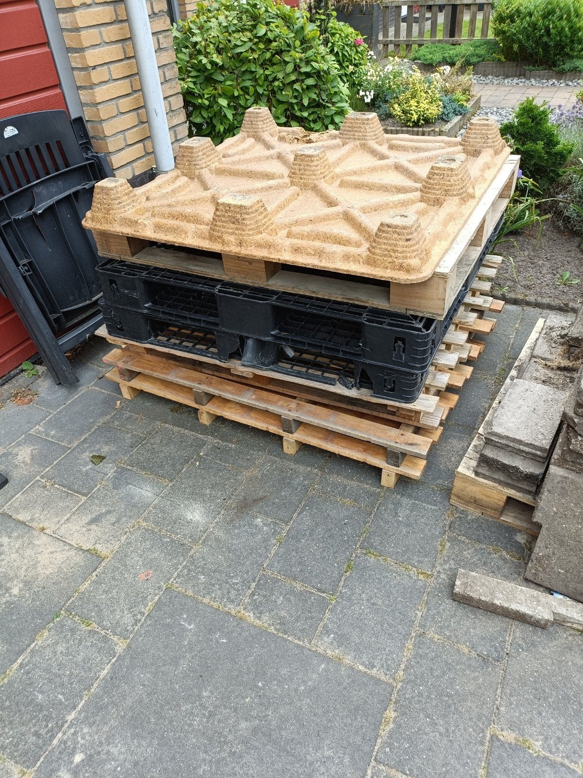 7 gebruikte en beschadigde pallets gratis af te halen, Ophalen, Gebruikt, Pallet