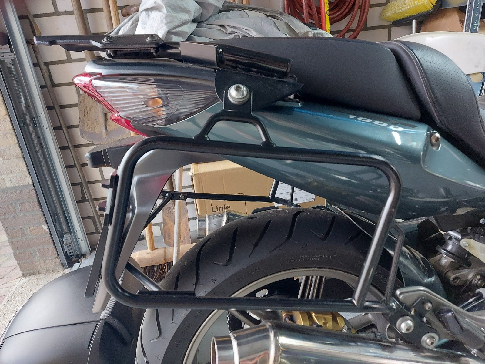Bagagerek en zijkofferhouders voor Honda CBF 600 of 1000, Ophalen of Verzenden, Gebruikt