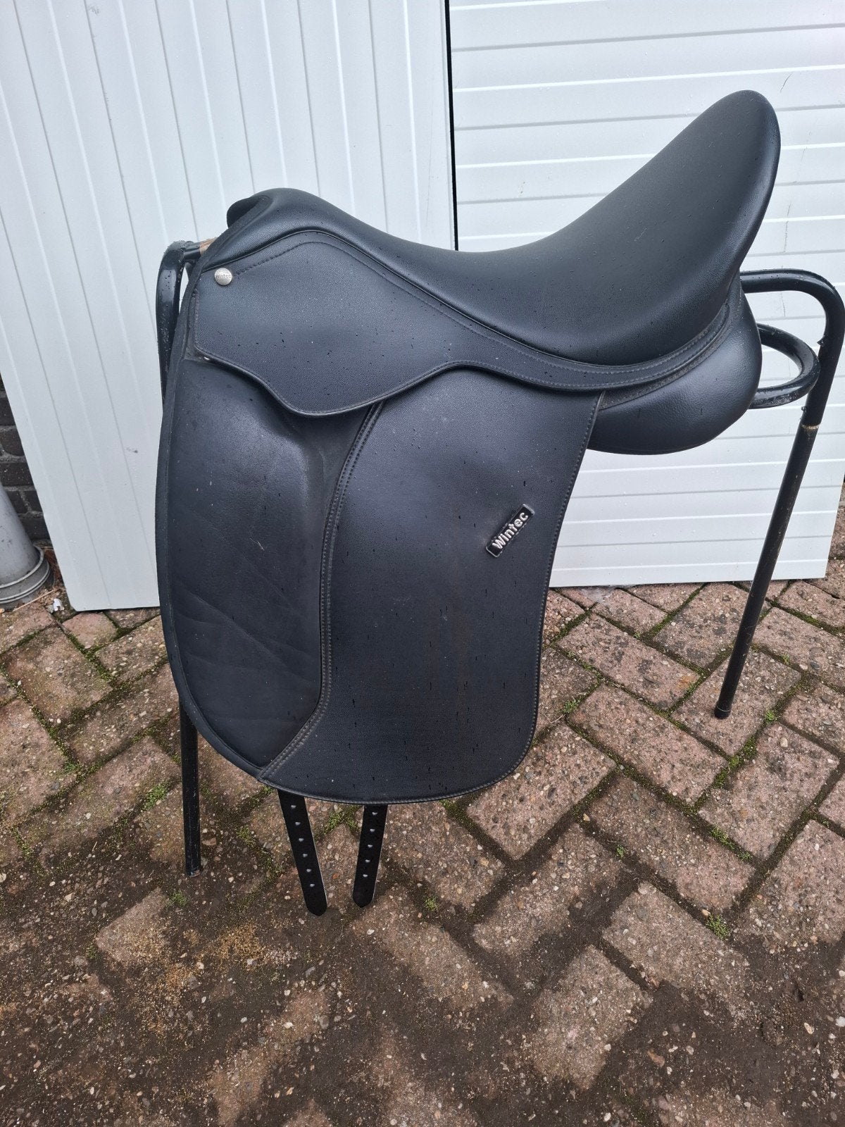 Wintec 500 dressuur 17, Dieren en Toebehoren, Paarden en Pony's | Zadels, Dressuur, Ophalen of Verzenden, Zo goed als nieuw