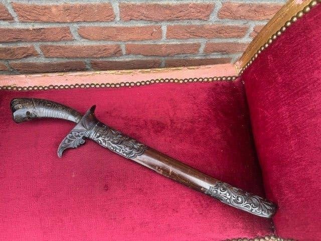 fraaie oude klewang/ Indisch zwaard, kris-no keris, Ophalen of Verzenden, Overige soorten, Azië, Zwaard of Sabel