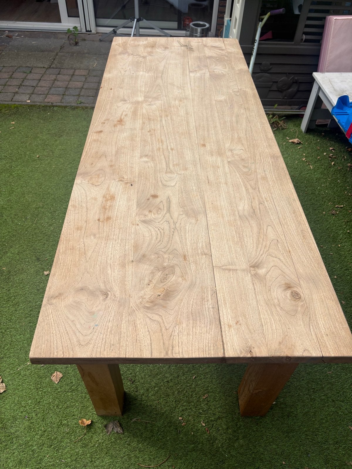 Smalle eetafel! Ideaal voor kleinere smalle keukens, Huis en Inrichting, Tafels | Eettafels, Ophalen, Gebruikt, 200 cm of meer