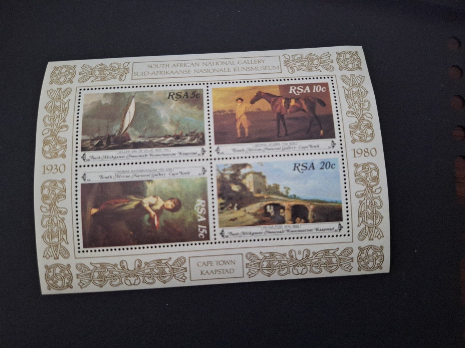 1980 ZUID-AFRIKA ** - BLOK NATIONAL GA, Postzegels en Munten, Postzegels | Afrika, Ophalen of Verzenden, Zuid-Afrika, Postfris
