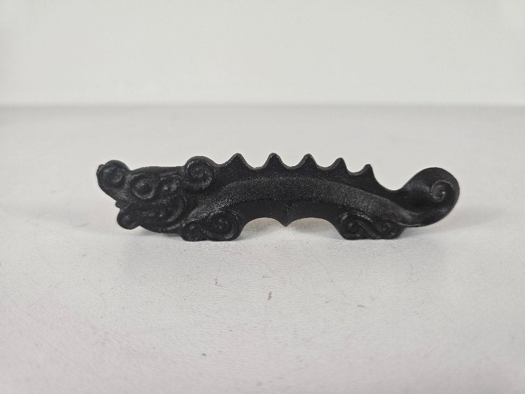 Fudeoki-Bunchin penseelhouder, gietijzer, Japan, jaren '70, Ophalen of Verzenden