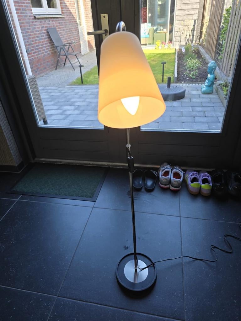Ikea vloerlamp basisk, Huis en Inrichting, Ophalen, Glas, 150 tot 200 cm
