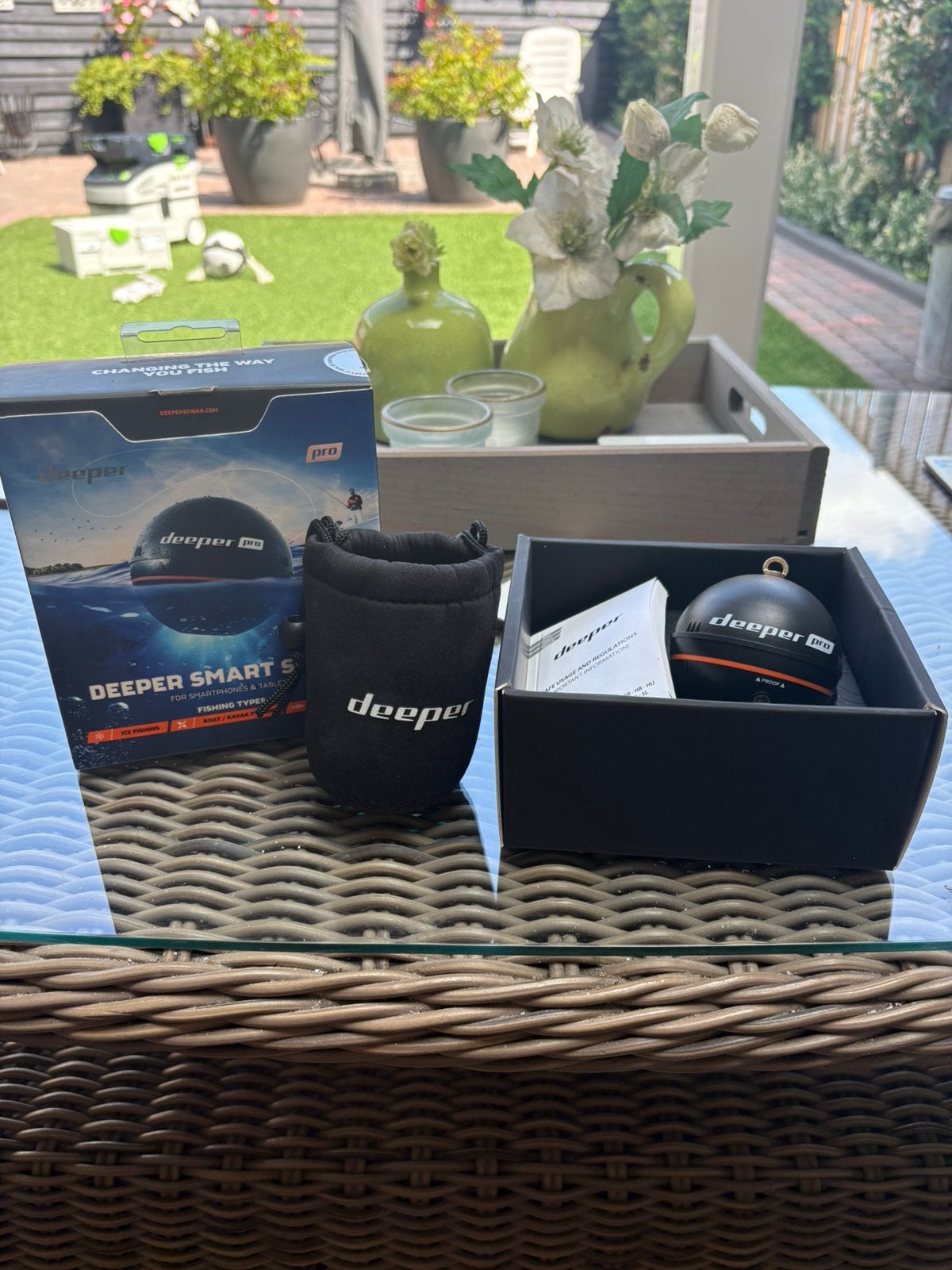 Deeper smart sonar, Verzenden, Zo goed als nieuw, 50 tot 60 mm, Overige typen