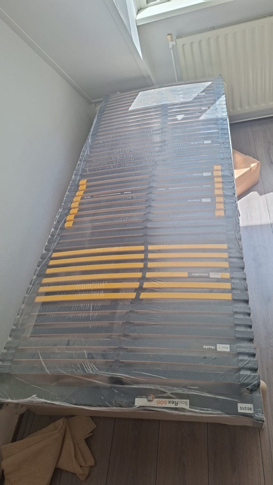 2 nieuw lattenbodem 80x210 bedbodem bossflex 600 Beter bed, Ophalen, Eenpersoons, 210 cm, Nieuw