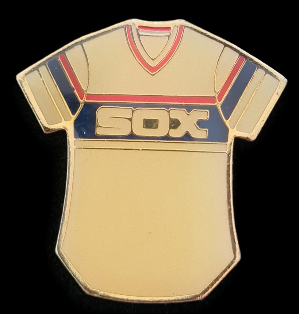 White Sox de Chicago baseball shirt pin, Verzenden, Nieuw, Transport, Speldje of Pin