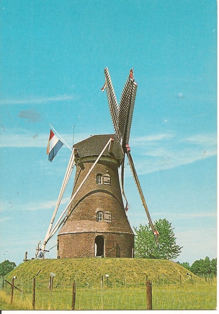 Ansichtkaart Rekken, gemeente Elbergen - De Piepermölen, Ophalen of Verzenden, 1960 tot 1980, Ongelopen, Gelderland
