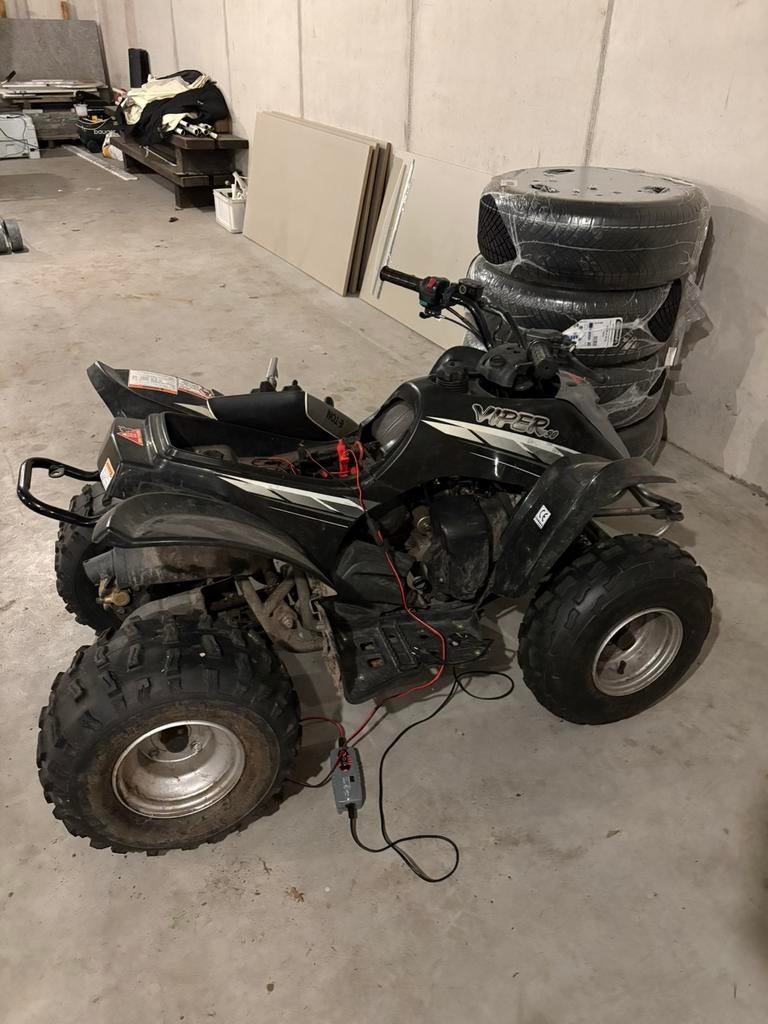 Kinderquat Viper90 e-ton, Fietsen en Brommers, Ophalen, Gebruikt, 90 cc, Overige typen