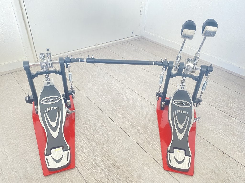 Millenium PD-222 Pro Double Drum Pedaal Bieden mogelijk!, Muziek en Instrumenten, Ophalen of Verzenden, Zo goed als nieuw, Overige merken