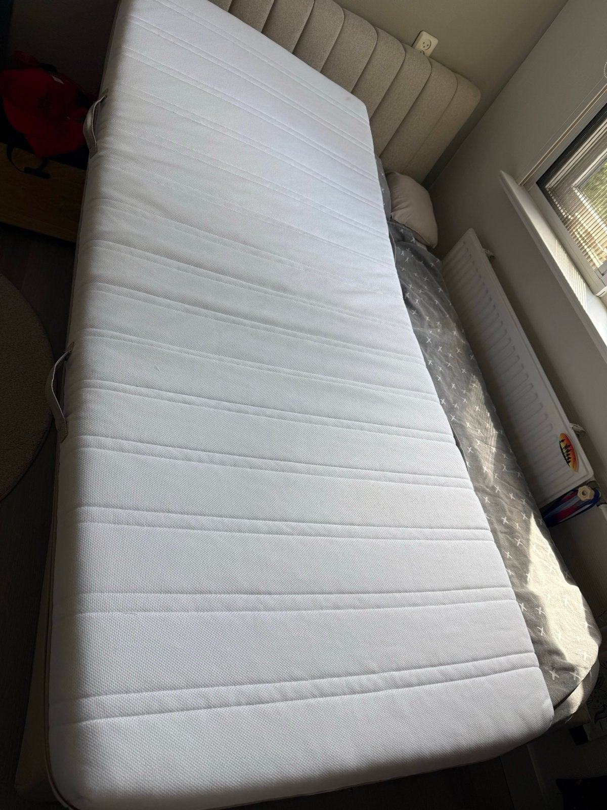 IKEA MALVIK matras 90x200 cm - Zo goed als nieuw, Ophalen, 90 cm, Eenpersoons, Zo goed als nieuw