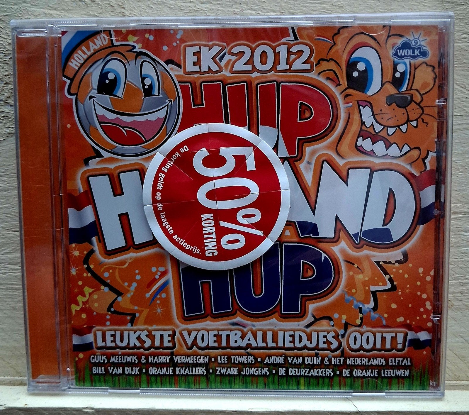 Hup Holland Hup EK 2012 - Leukste Voetballiedjes Ooit!, Ophalen of Verzenden, Verzamelalbum, Inclusief doosje, Feestmuziek