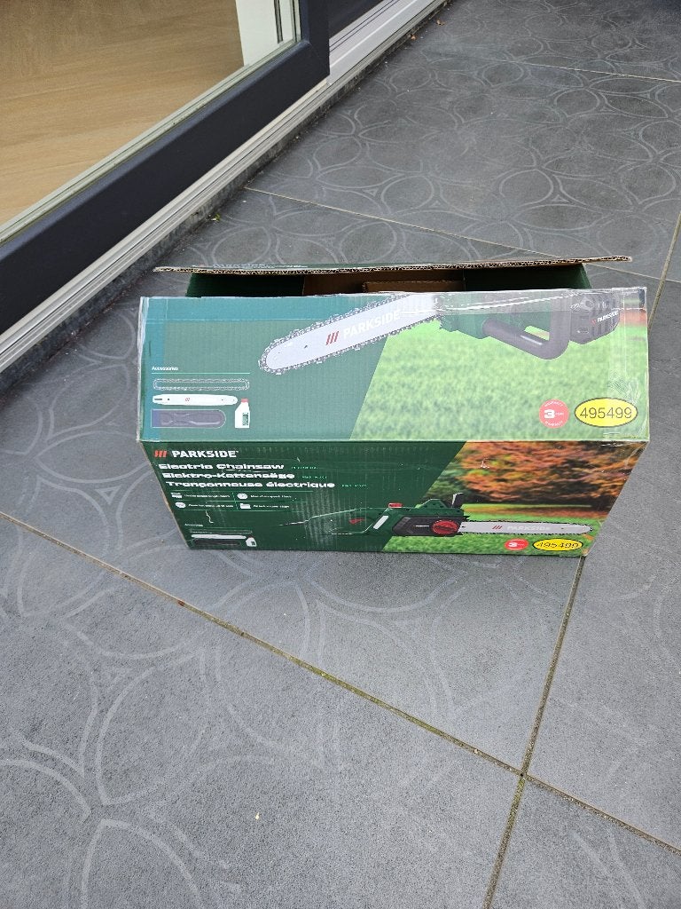 Parkside kettingzaag nieuw, Kettingzaag, Nieuw, Ophalen of Verzenden, 30 tot 70 mm