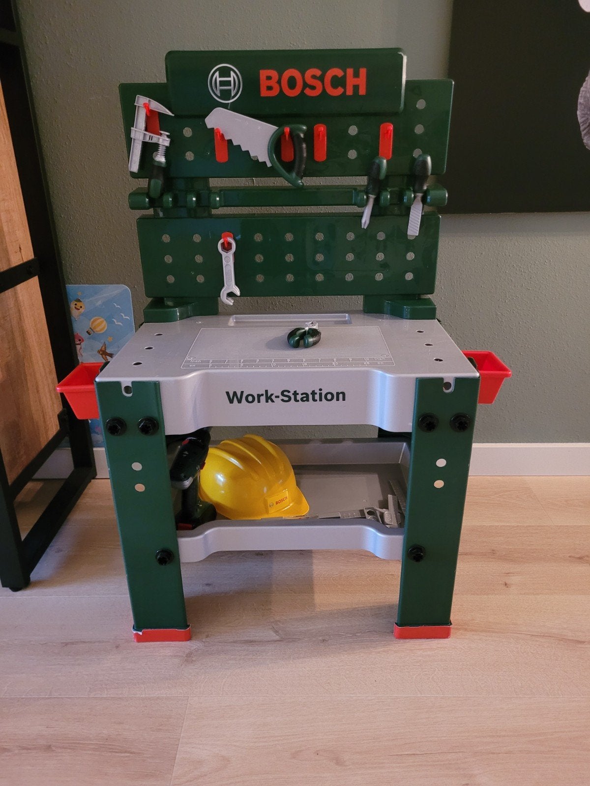 Bosch Workstation kinderen, Ophalen
