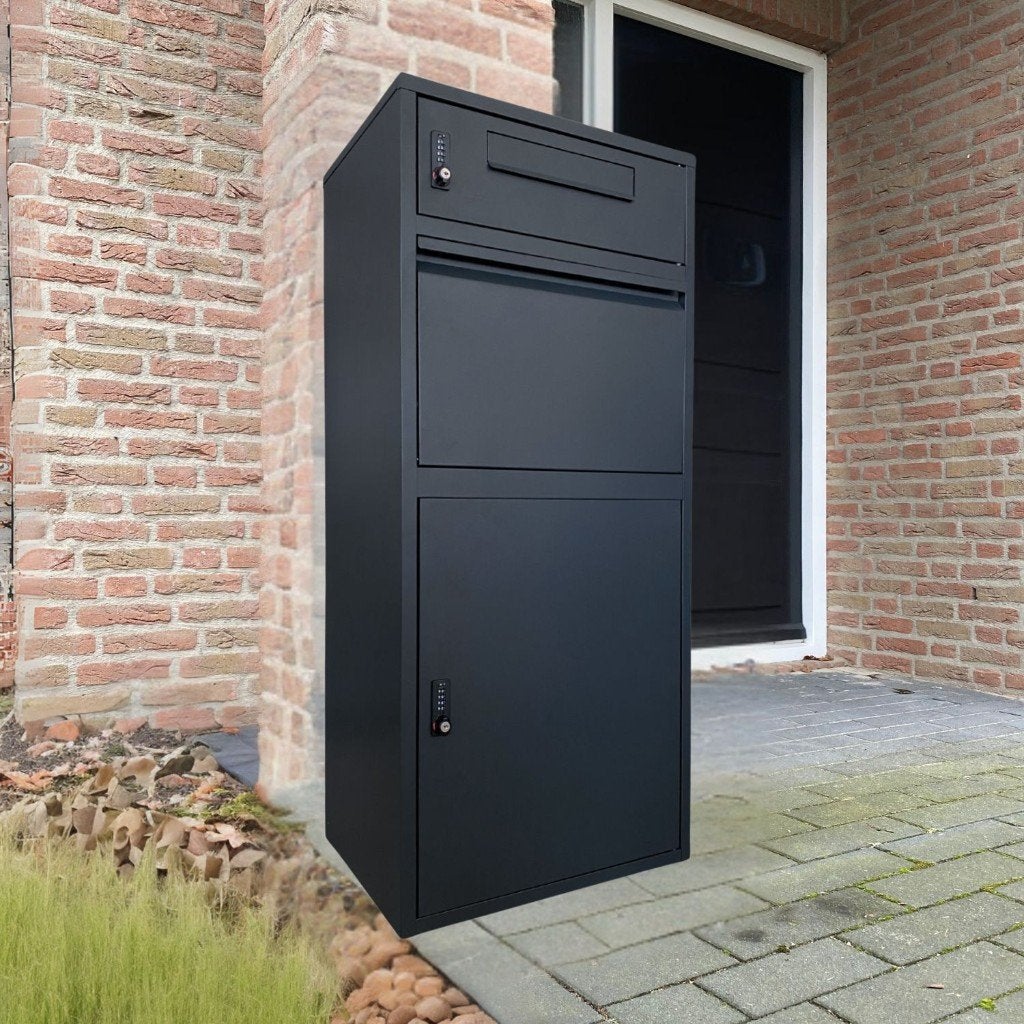 Pakketbrievenbus met brievenbak, Ophalen of Verzenden, Nieuw, Staande brievenbus