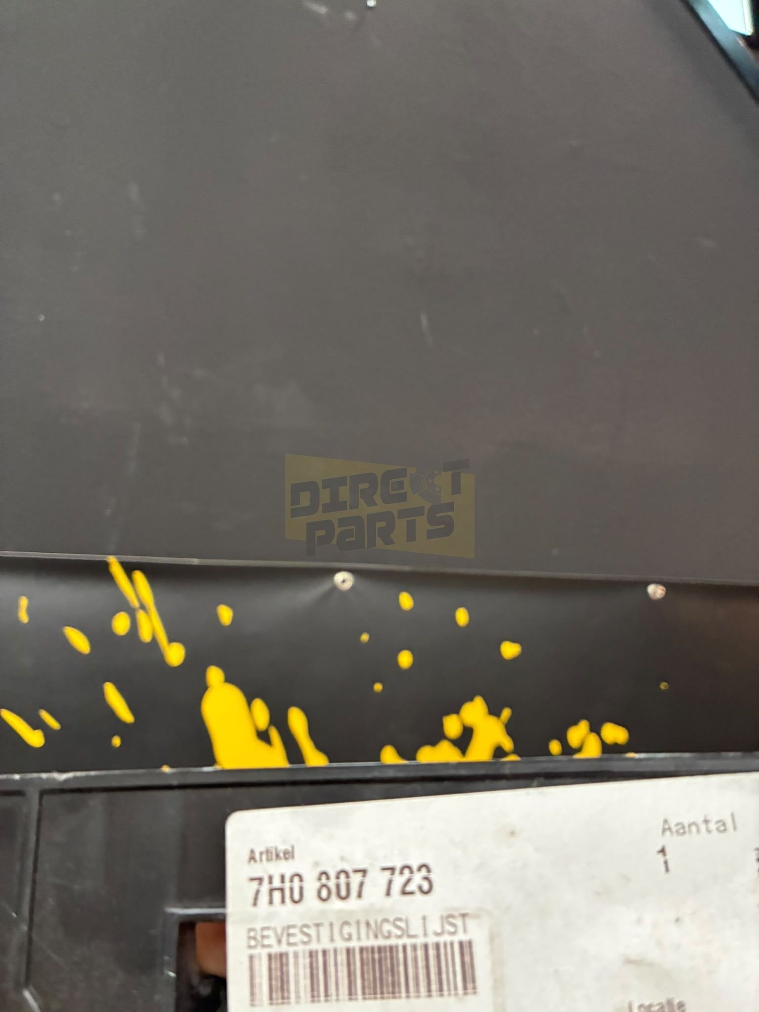 Volkswagen	T5 (7/03-10/09) achterbumperversterking 7H0807723, Auto-onderdelen, -, -, Nieuw, Achter