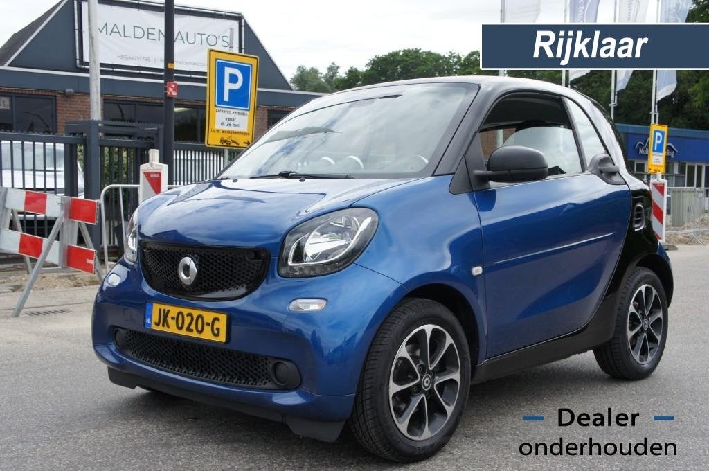 Smart FORTWO 1.0 PURE 2eEIG AIRCO/CRUISE/CLIMA/BLUETOOTH NL-, Start-stop-systeem, Gebruikt, Euro 6, Met garantie (alle)