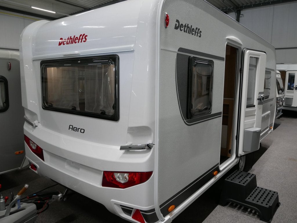 Dethleffs Aero 470 FR NU MET INKOOPTOPPER!, Caravans en Kamperen, Schokbreker, Rondzit, Bedrijf, Overige typen
