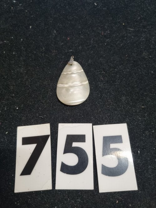 ketting hanger parelmoer schelp [755], Ophalen of Verzenden, 'T Olde Gre-j, Info@toldegrej.nl, Endepoelstraat 20f Didam