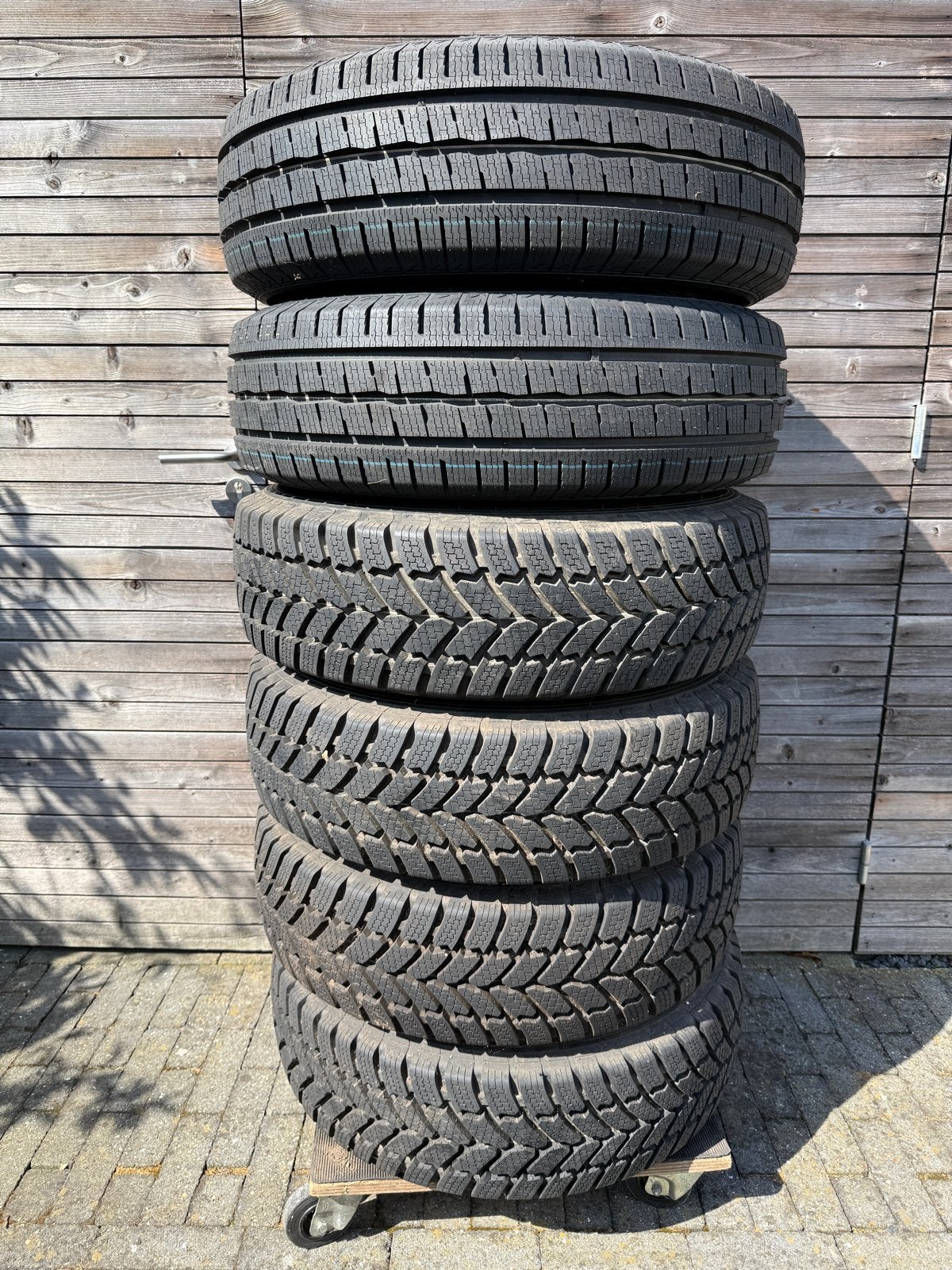 6x 16" Stalen Velgen + Petlas Banden voor Fiat Ducato Camper, Caravans en Kamperen, Camper-accessoires, Ophalen, Zo goed als nieuw