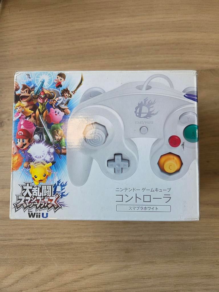 Nintendo Wii U Gamecube Controller Smash Bros Editie Wit, Ophalen of Verzenden