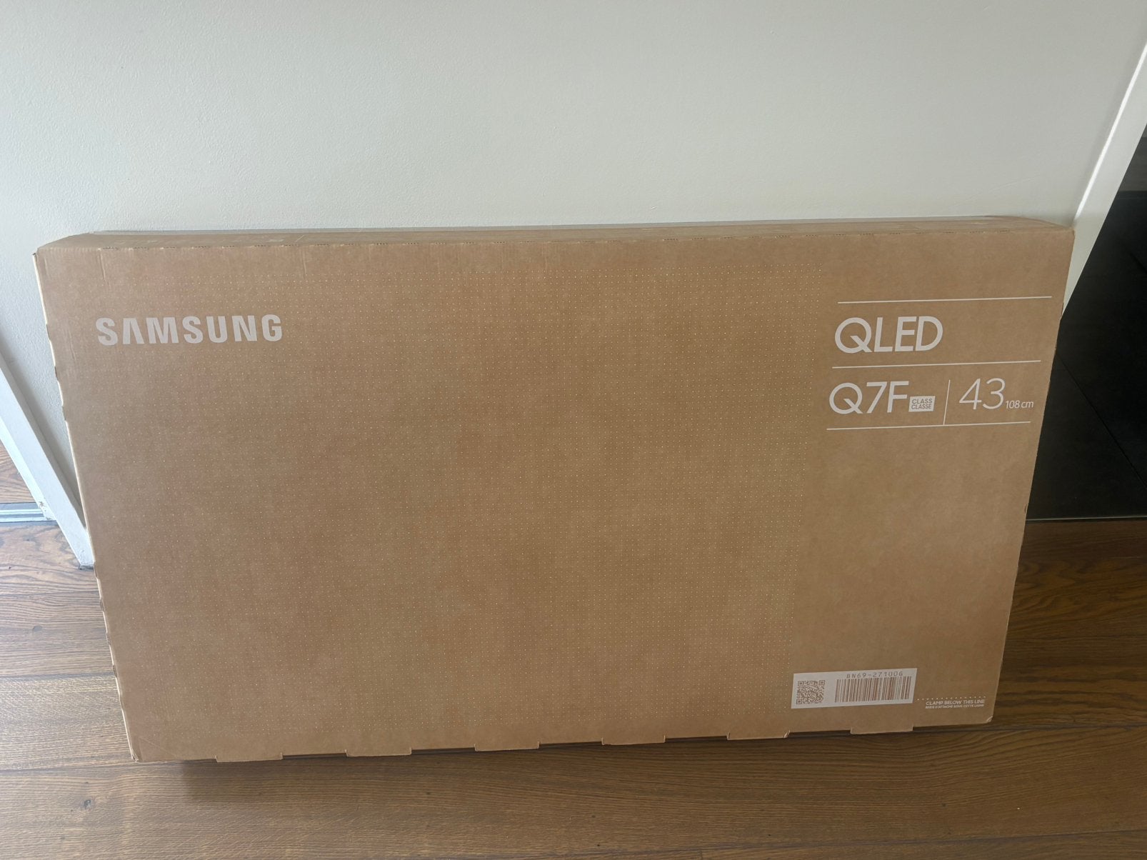 Nieuw in doos: Samsung QLED 4K QE43Q7F3, Ophalen, QLED, 50 Hz, Nieuw