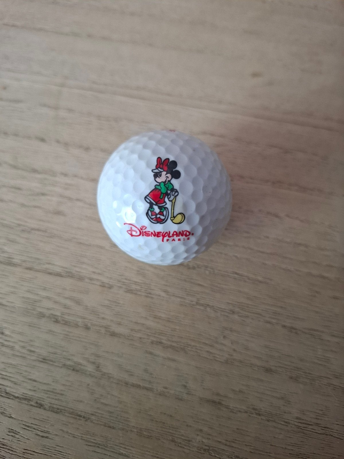 Disneyland Parijs Golfbal - Minnie Mouse, Verzamelen, Ophalen, Zo goed als nieuw