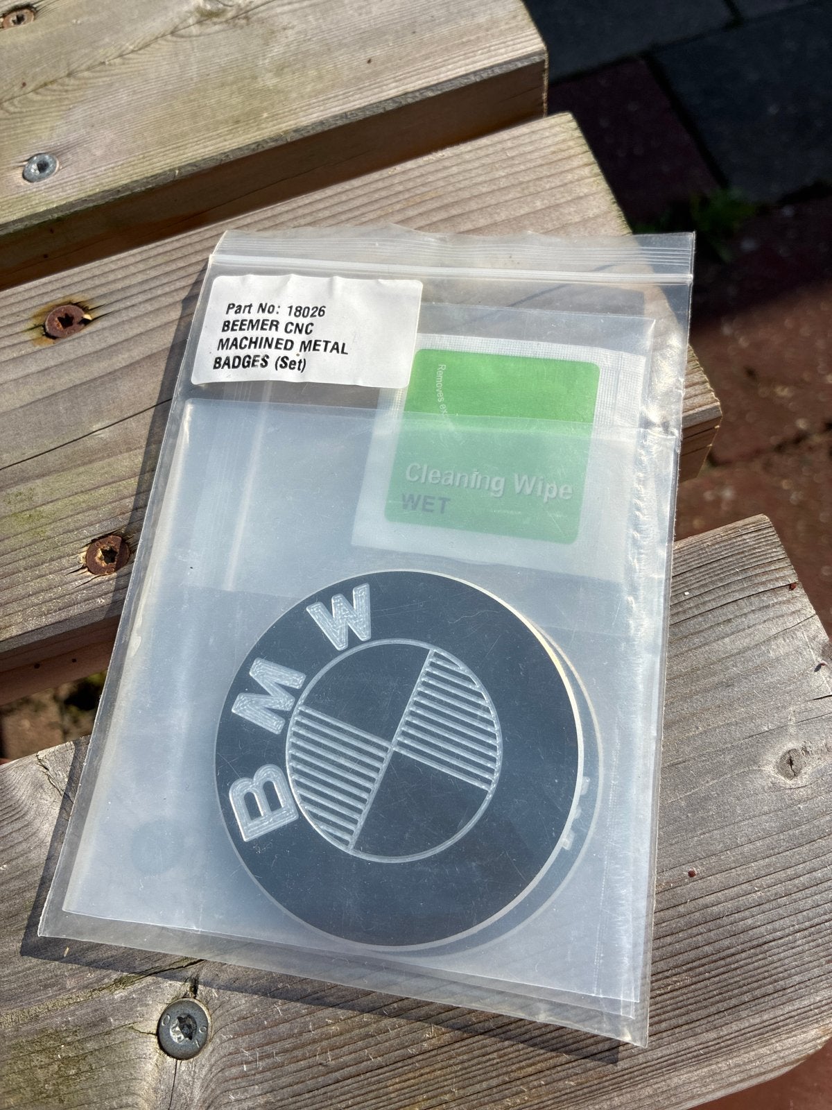 BMW K75 Tank Emblemen - CNC Gefreesd Metaal (Set), Ophalen of Verzenden, Nieuw