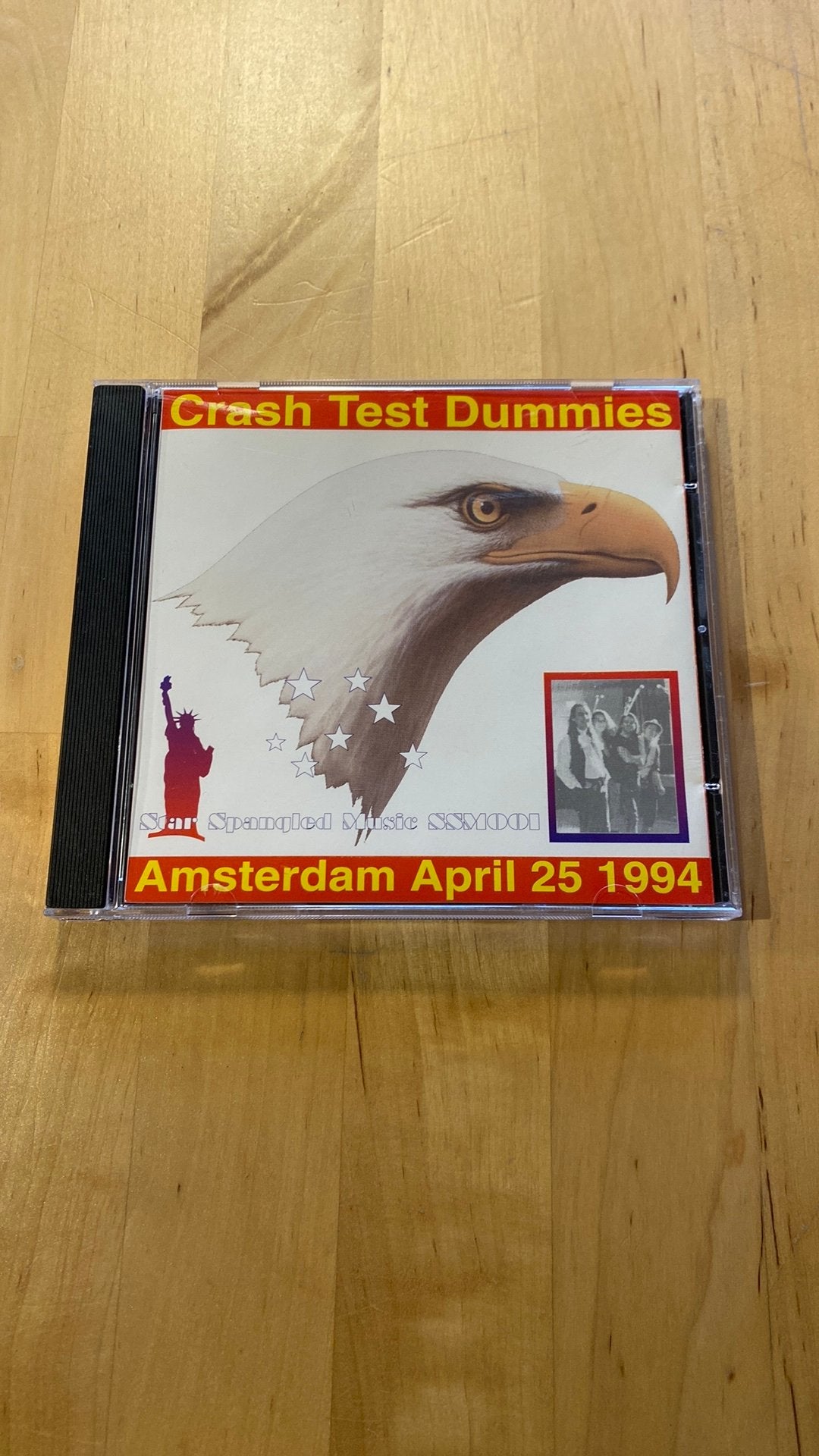Cd Crash Test Dummies - Amsterdam Melkweg April 25 1994, Ophalen of Verzenden, Zo goed als nieuw