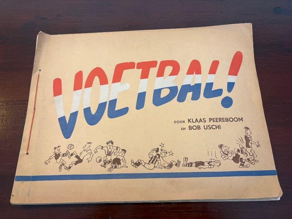 Voetbalplaatjesboek Nedeland 1949, Verzamelen, Ophalen of Verzenden, Gebruikt, Poster, Plaatje of Sticker