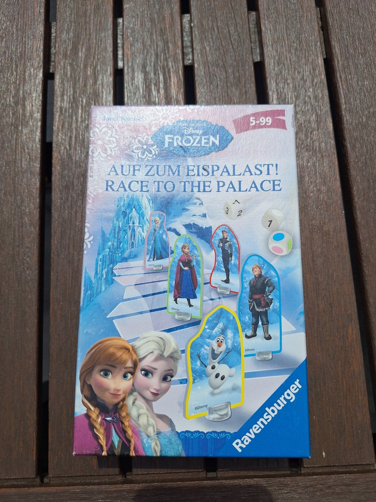 Disney Frozen: Race to the Palace Bordspel Ravensburger, Drie of vier spelers, Ophalen of Verzenden, Gebruikt, Ravensburger