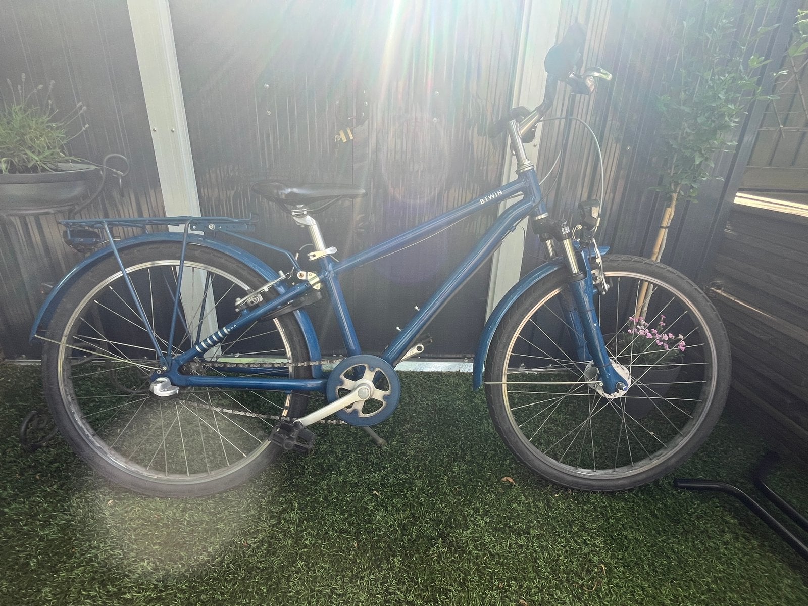 Btwin hoprider in nieuwstaat! 24 inch!!, Ophalen, 20 inch of meer, Velgrem, Zo goed als nieuw