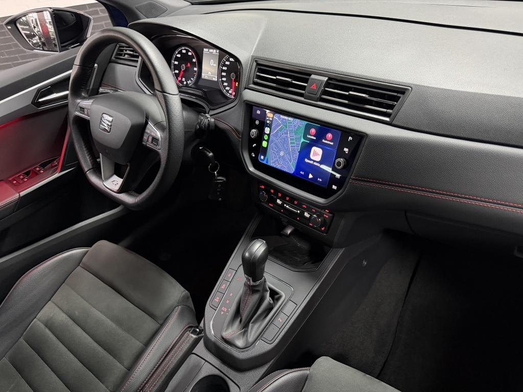 SEAT Ibiza 1.0 TSI 116PK BLACK EDITION FR DSG CARPLAY CAMERA, Automaat, Blauw, 116 pk, Ibiza