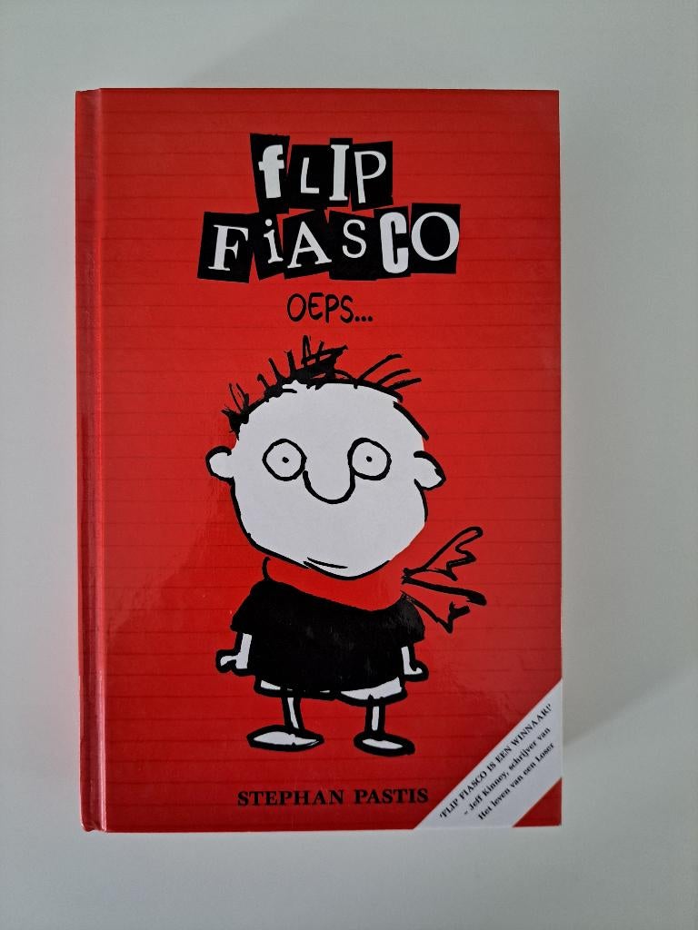 Flip Fiasco Oeps deel 1 - Stephan Pastis, Ophalen of Verzenden, Zo goed als nieuw, Stephan Pastis, Fictie algemeen