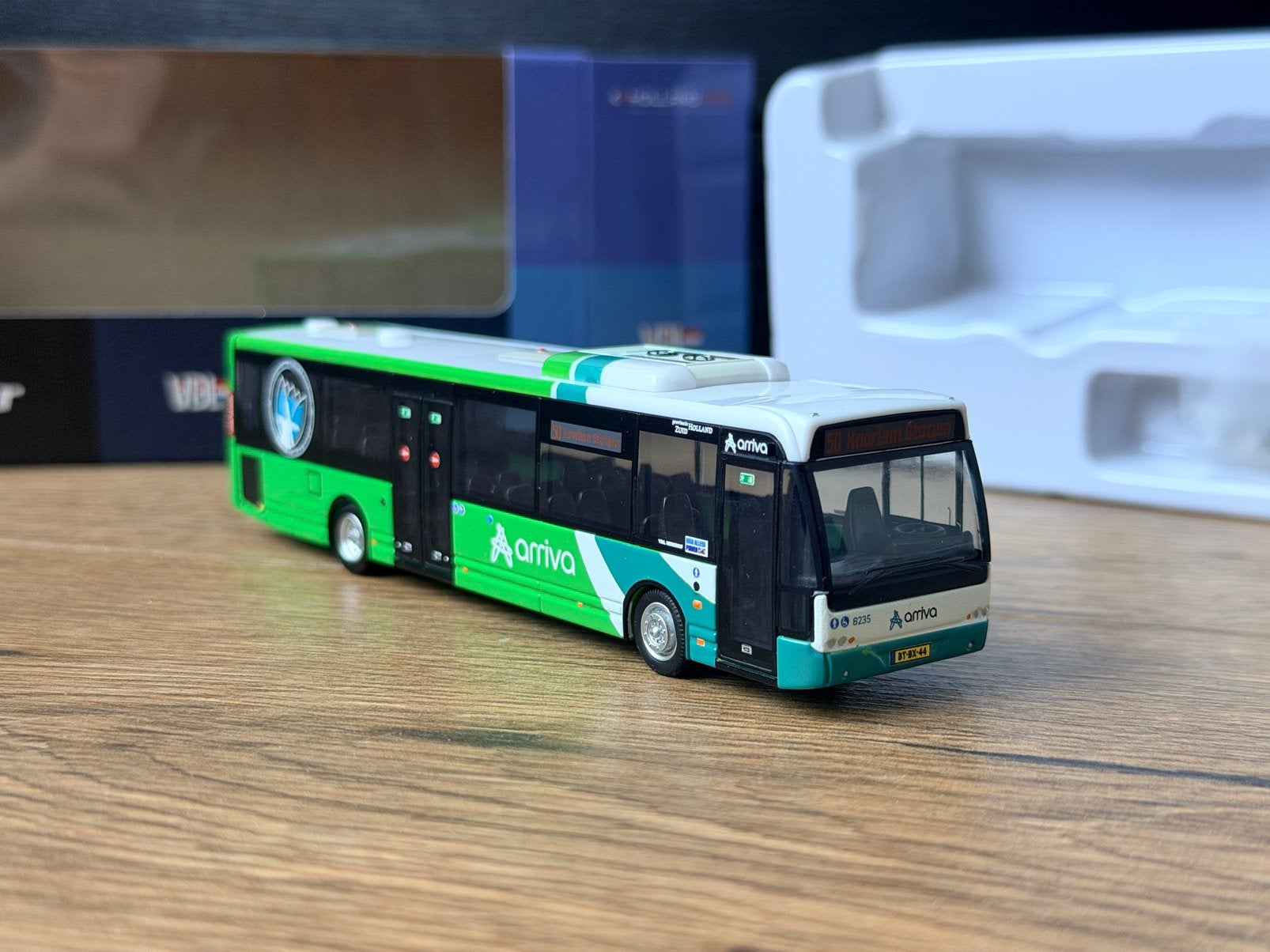 Hollandoto 8-1331-2 VDL Ambassador Arriva ZHN, Ophalen of Verzenden, Zo goed als nieuw, Bus of Vrachtwagen, Rietze