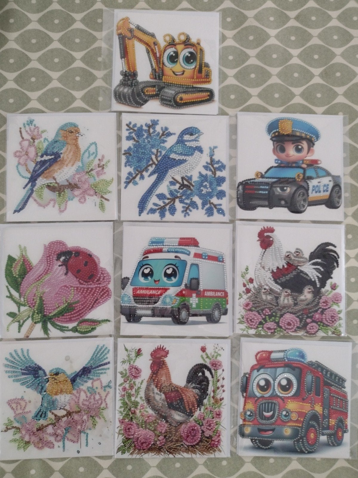AKTIE Pakket van 30 dubbele kaarten met envelop (handmade), Hobby en Vrije tijd, Kaarten | Zelfgemaakt, Nieuw, Ophalen of Verzenden