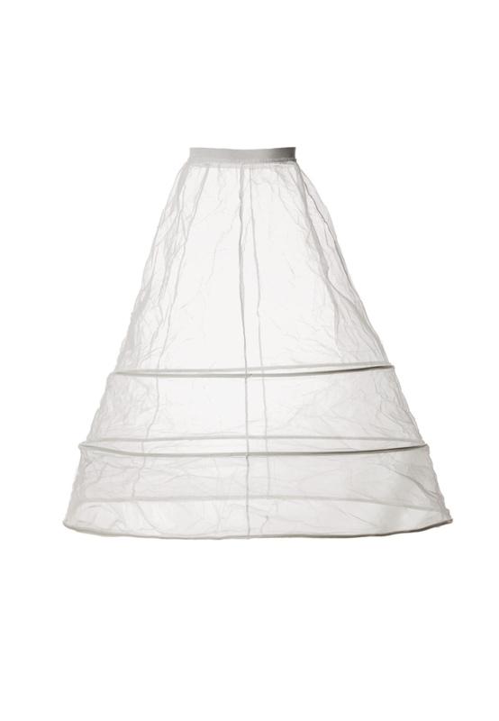 Hoepelrok 3 ringen voor maten 32, 34, 36 nu afgeprijsd, Ophalen of Verzenden, Nieuw, Wit, Accessoires