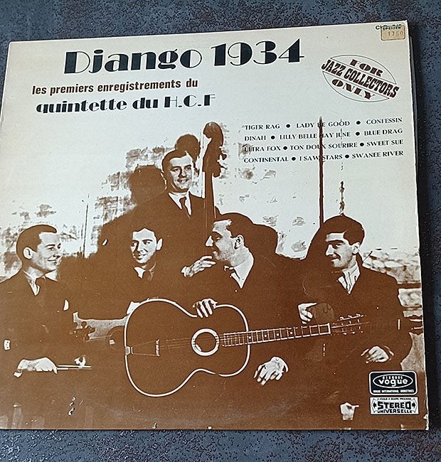 Vinyl Django Reinhart, LP, Gebruikt, Ophalen of Verzenden, Inclusief binnenhoes
