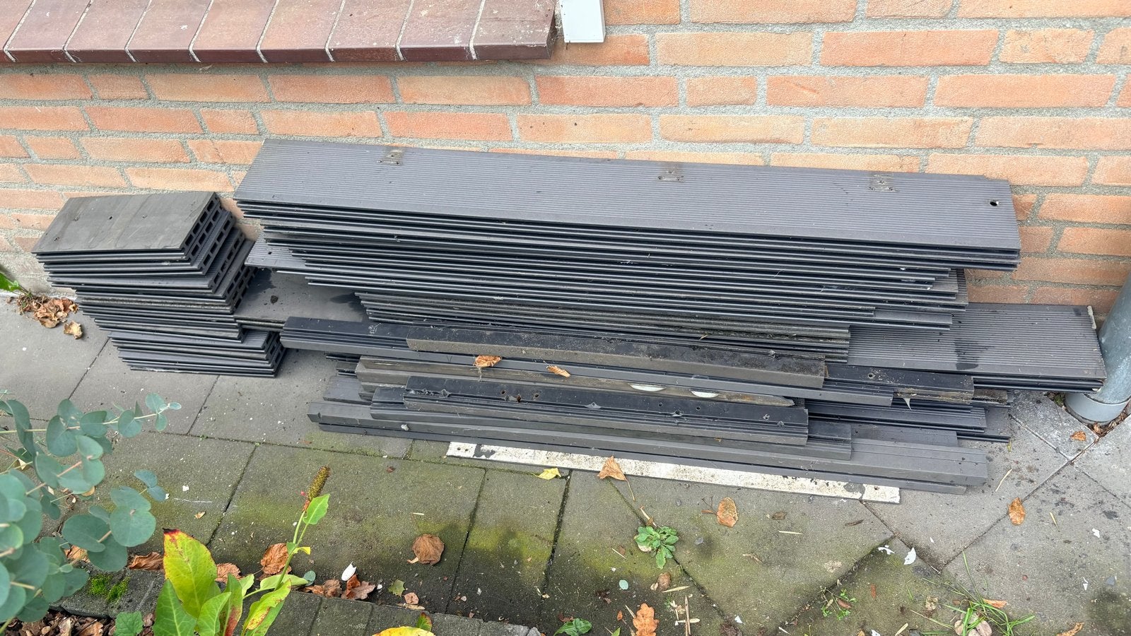 Gebruikte composiet vlonderplanken, diverse lengtes, Ophalen, Gebruikt, Composiet