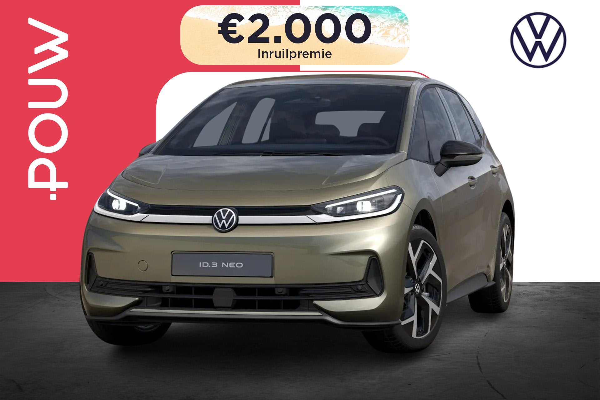 Volkswagen ID.3 Neo Life 190pk 58 kWh | Achteruitrijcamera |, Auto's, Automaat, 12 maanden, Zwart, 190 pk